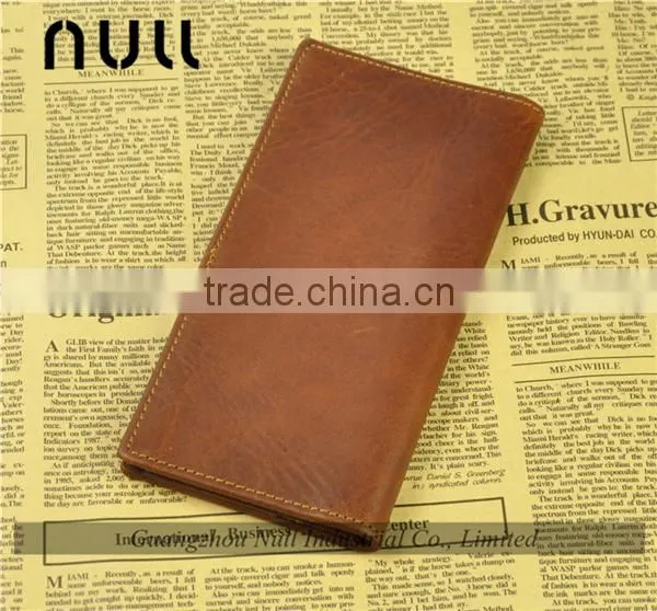 Hot promotional men's bifold smart wallet