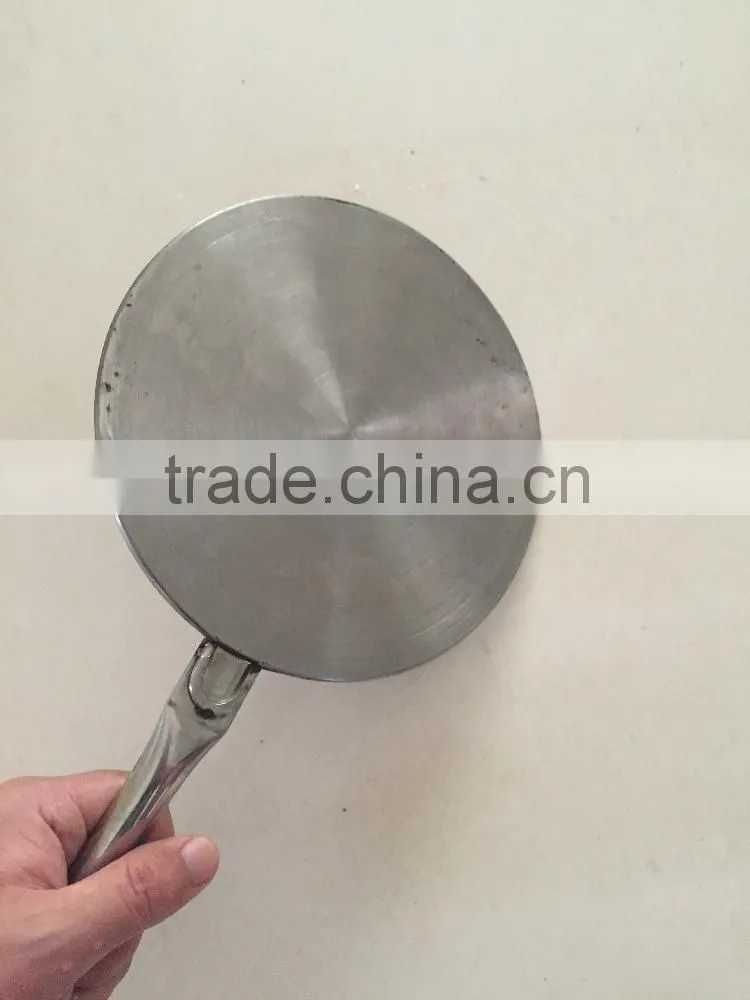 Industrial steam heating bottom stirring vacuum aluminum cooking pot bottom