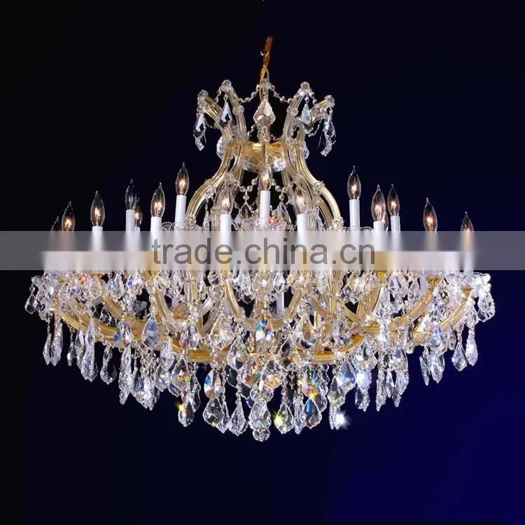 European Maria Theresa Big Chandelier Lighting for Wedding Centerpiece