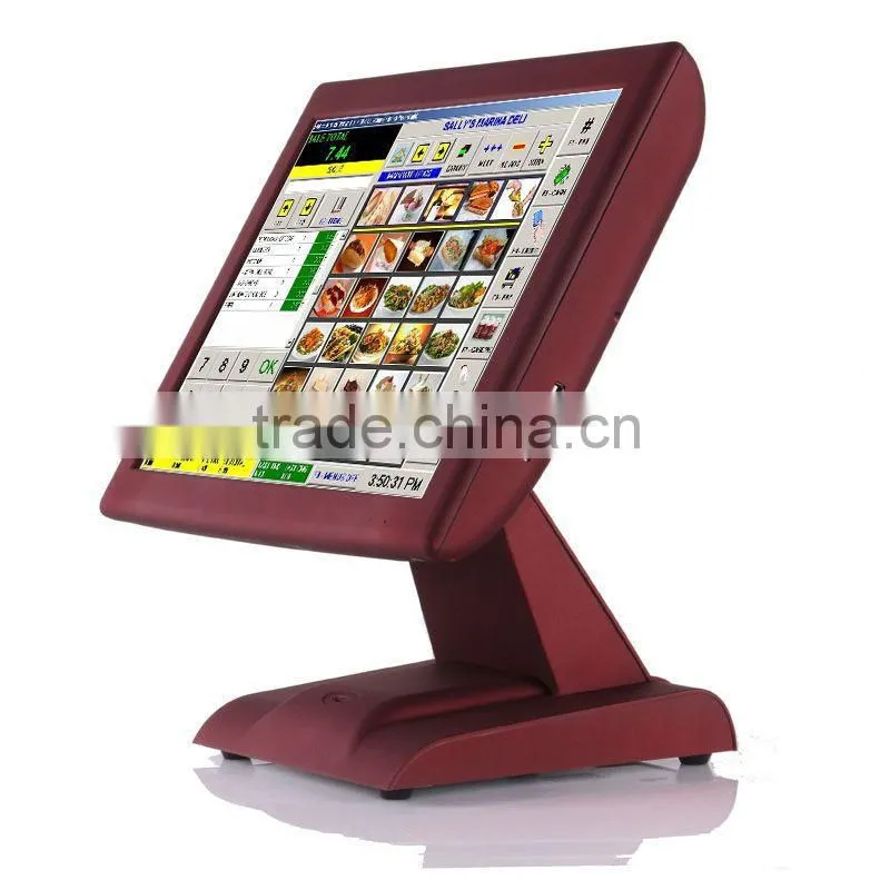IPOS01 15" Touch Screen Monitor Pos Display For Wine Bars Clubs