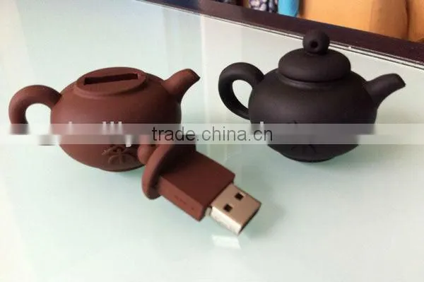 BIG SALE !!! High quality teapot style silicne USB cover