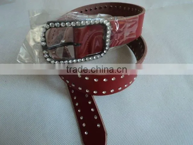 Genuine leather belt women