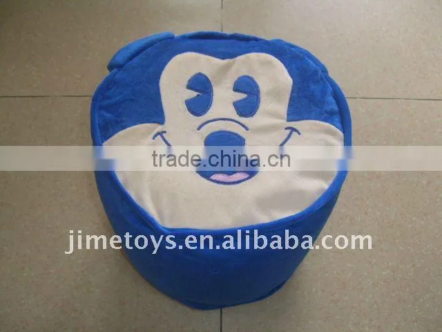 JM7156 plush inflatable stool for children