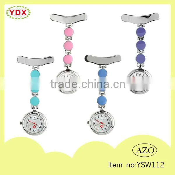 Comply with CE Clip Portable Promotion Watch Alloy Nurse Watches