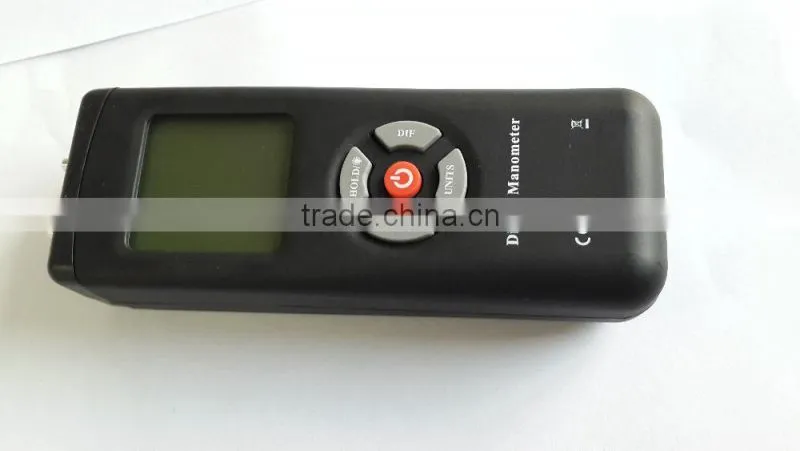 2015 newly large LCD air digital pressure manometer 2Psi/13.79kPa with lowest price TL-100