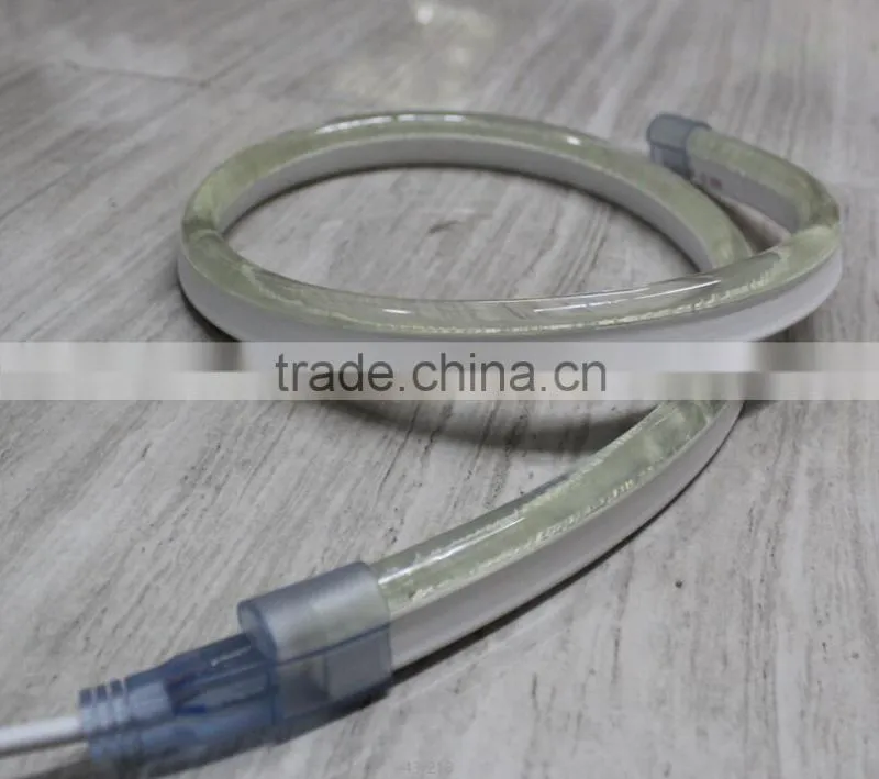 pretty semi clear waterproof led neon tube light 120 Voltage