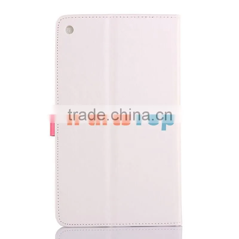 Wholesale Colored Leather Case For Asus Fonepad 8 FE380 CG Flip Cover TPU Protective Book Case