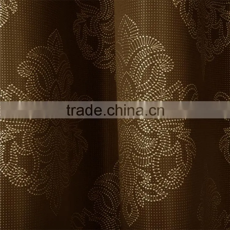 NBHS 2 hours replied high-grade jacquard polyester designer ready made curtains