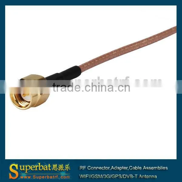 cable assembly/jumper cable RG316 15CM FME male to SMA male pigtail cable