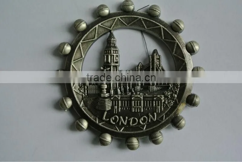 2013 the newest "Old building" metal fridge magnet 0012