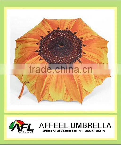 21"x8k lovely sunflower umbrella