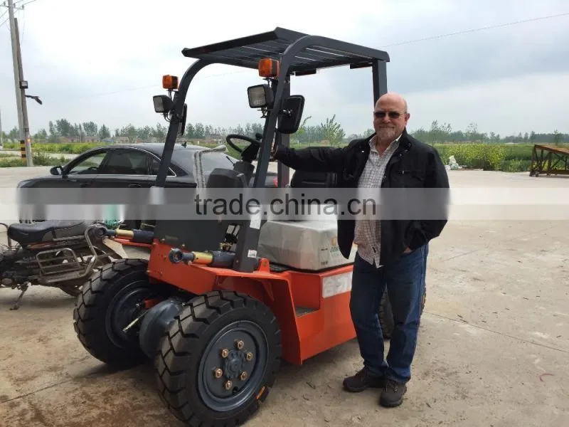 High quility of Configuration CJ1/CJ2,Model CPD15 four wheel AC electric forklift truck