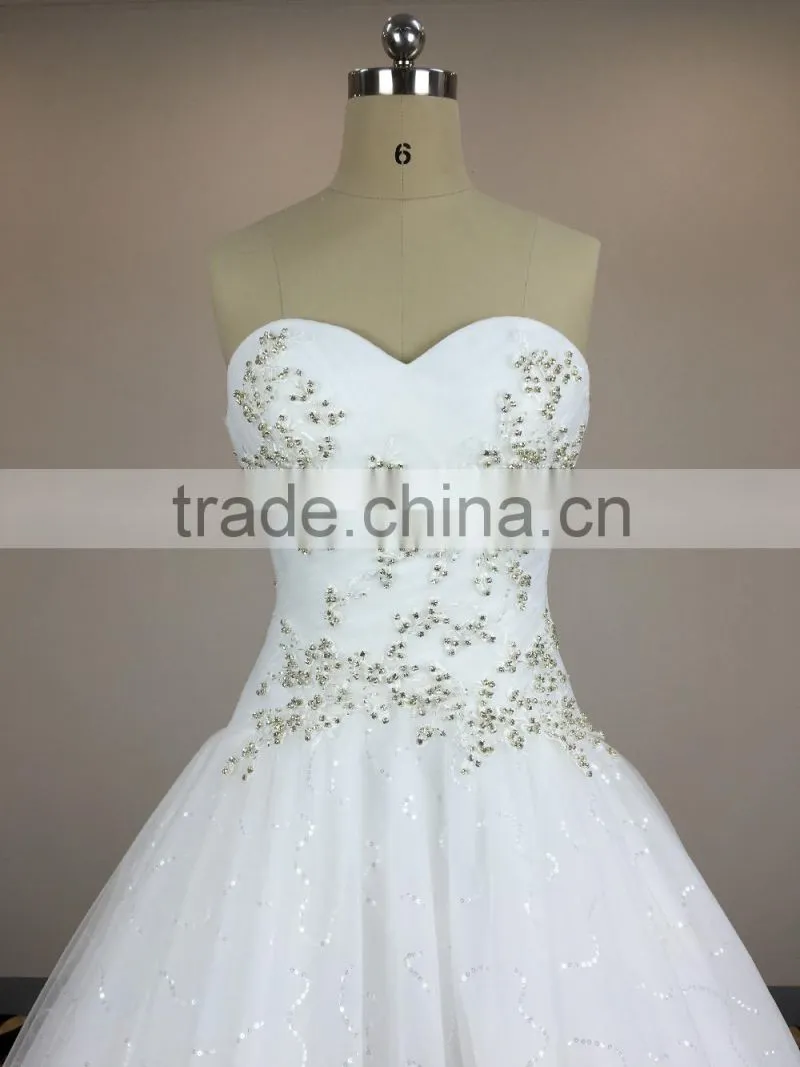 (MY20160409A) Alibaba Wedding Dress Bridal Gown 2016