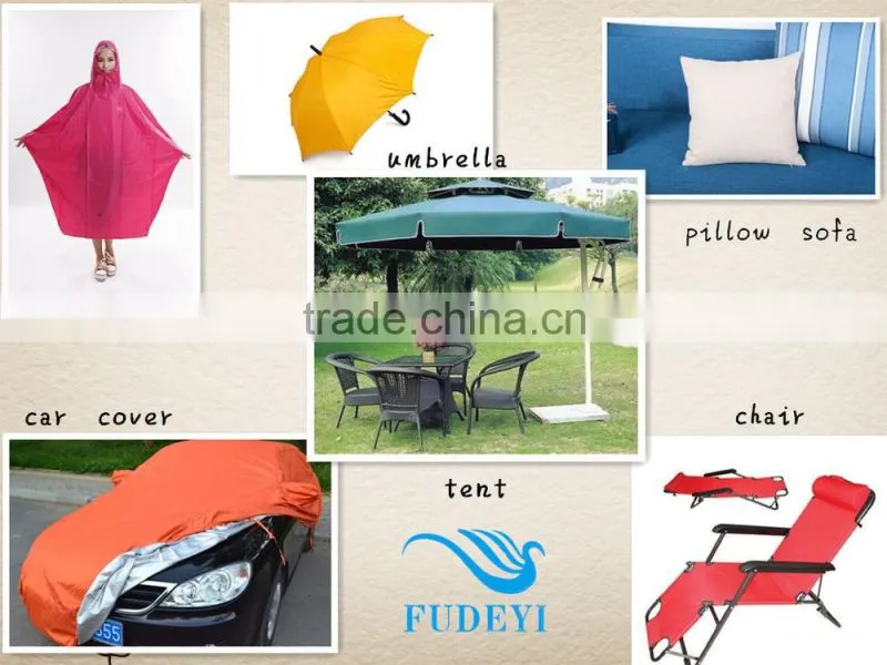 hot sale polyester waterproof oxford fabric with pu coating