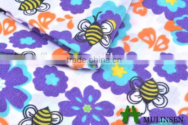 Mulinsen textile Cute pattern polyester fabric with print