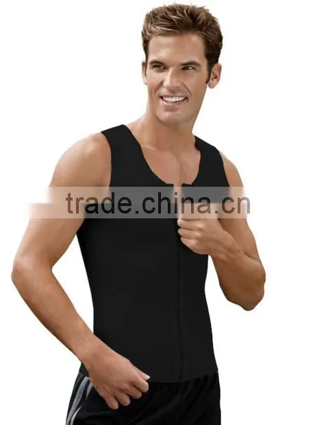 men's latex body shaper