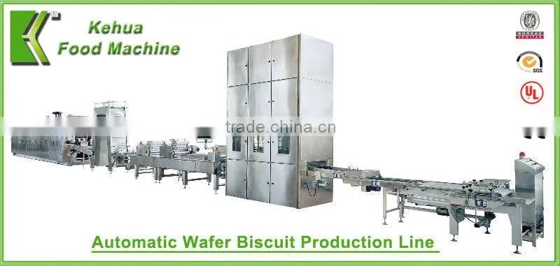 Professional wafer biscuit machine wafer production line with 39 plates