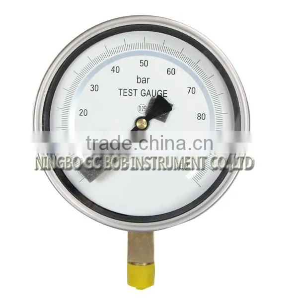 High quality bottom entry pressure gauge calibrator