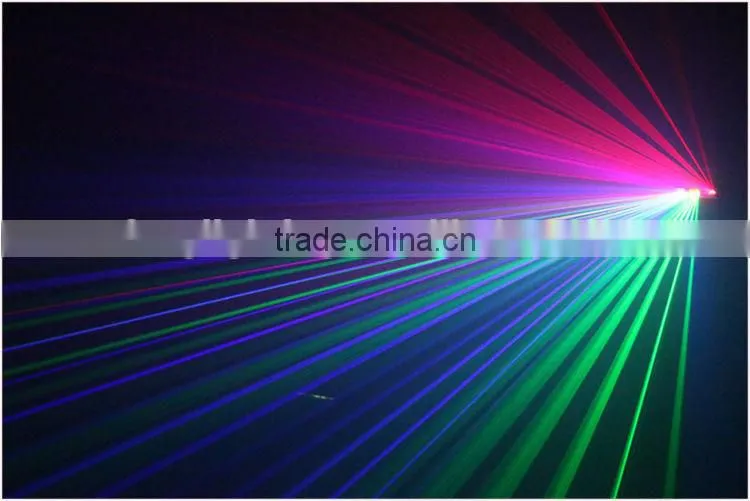 3 head rgb multi color mini laser effect portable box dj lighting