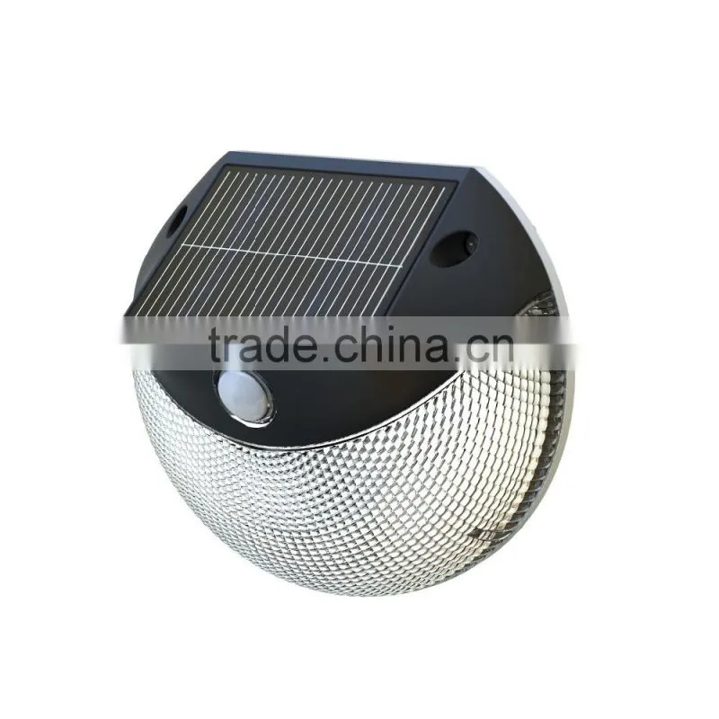 CE Approved Wall Mounted Motion Sensor led Outdoor Solar Lamp led Panel Solar Gate Light
