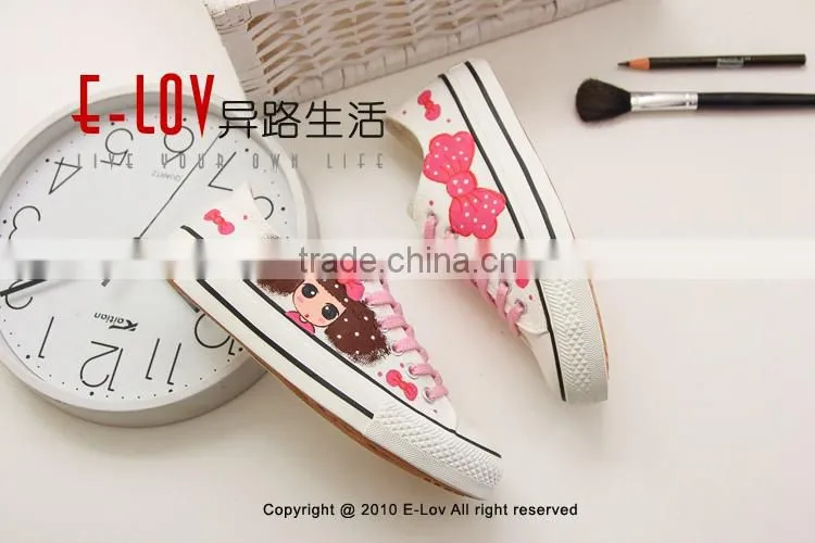 NO.D090Hot sales high quality china fashion women's hot canvas shoes