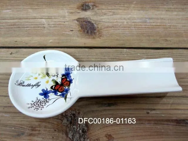 Elegant Party Used 2 Tiers of Ceramic Cake/ Candies/ Fruit Serving Plate