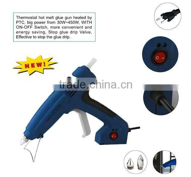 30W~450W ON-OFF SWITCH WIRED electric silicone gun