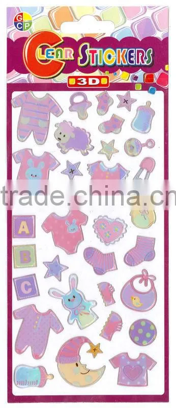 3D Clean Sticker