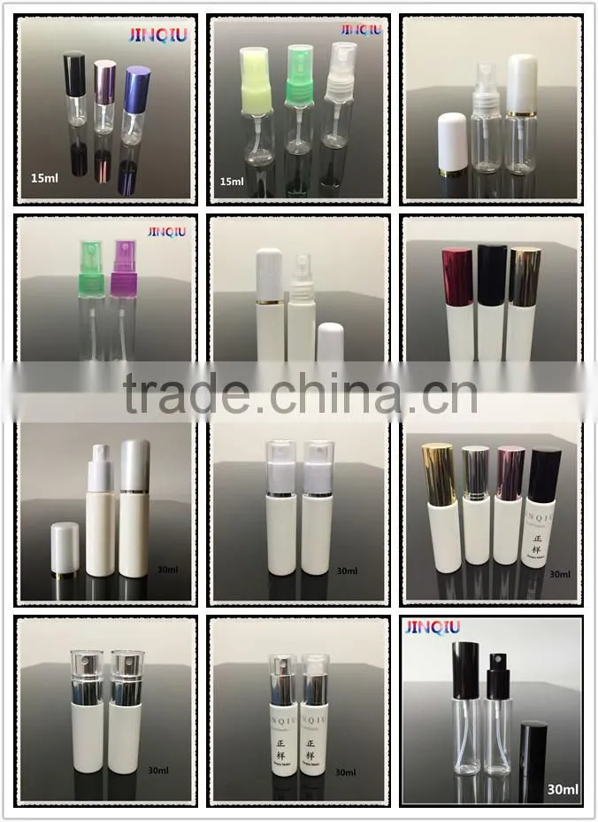 80ML PETG Cosmetic Packaging Plastic Fine Mist Spray Bottle with pump spray