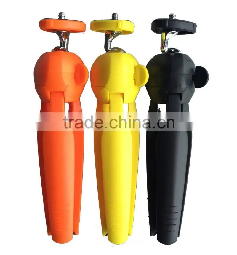 Flexible High Quality Plastic Video Mini Tripod With Video Camera