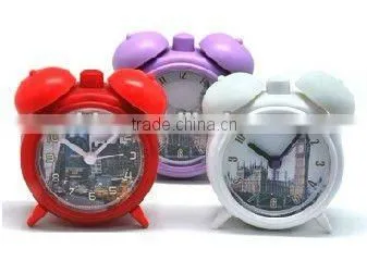 Plastic Double bell Alarm Clock