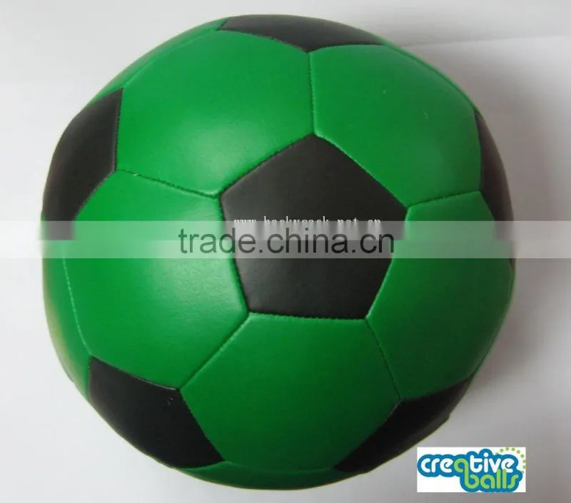 cheap funny PU leather football from China