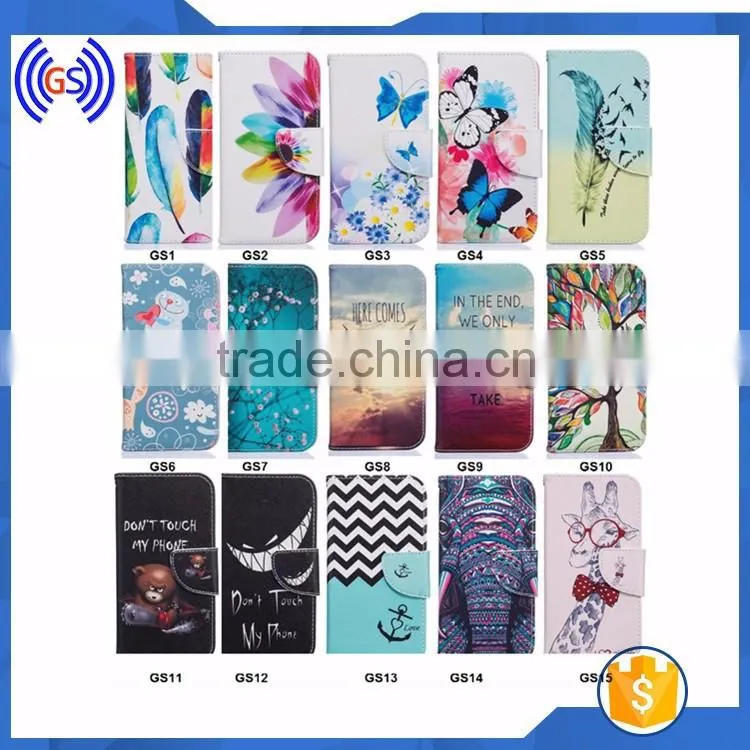 Guangzhou phone case suppliers, 2016 New design wallet leather case for iphone 7