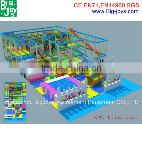 giant jungle indoor playground for sale, hot sale soft indoor playground for children