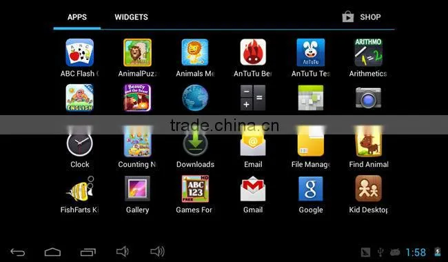 BENEVE R70DL Preschool Education Kids Dual Core Tablet PC 7 Inch RK3028 Android 4.2 1GB RAM 8GB Rose