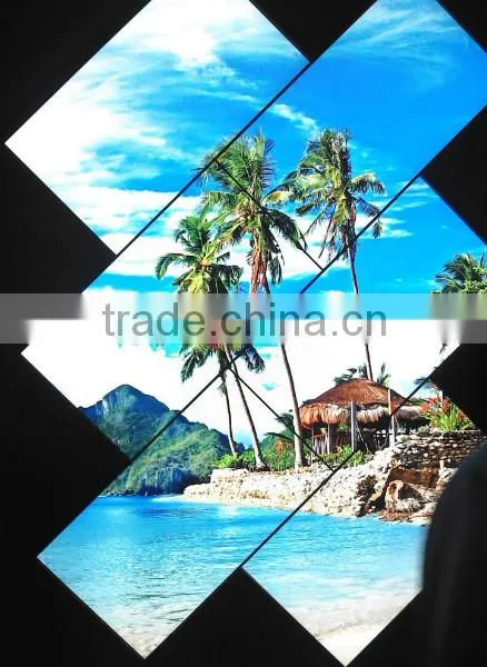 customized 2014 outdoor video wall, special sharp, arbitrary splicing