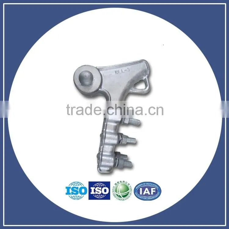 Aluminium Alloy Bolt Type Strain Clamp Aerial Tension Clamp Wholesale pole line hardware