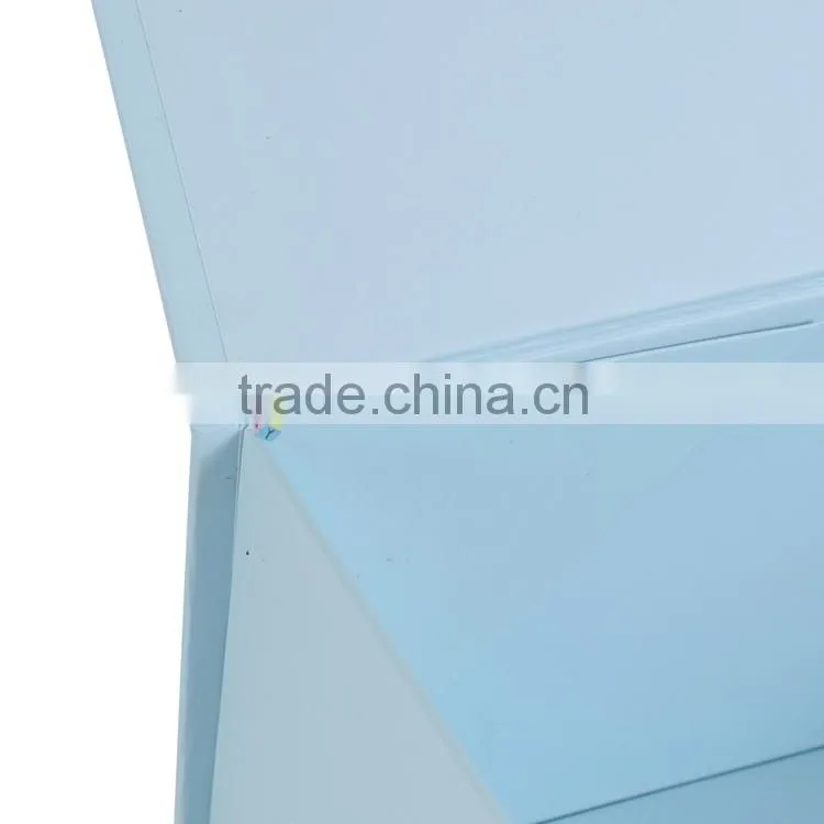 Blue elegant rigid cardboard paper making hat boxes
