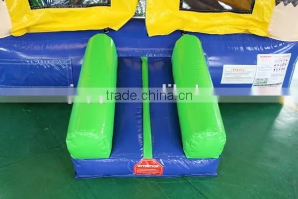2016 Hot Sale Inflatable Palm Tree Castle Slide High Quality Combo