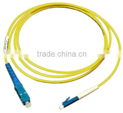 FTTH optical fiber sc-lc patch cord with LSZH jacket,duplex singlemode sc-lc fiber optic patch cord cable 9/125 1.5m