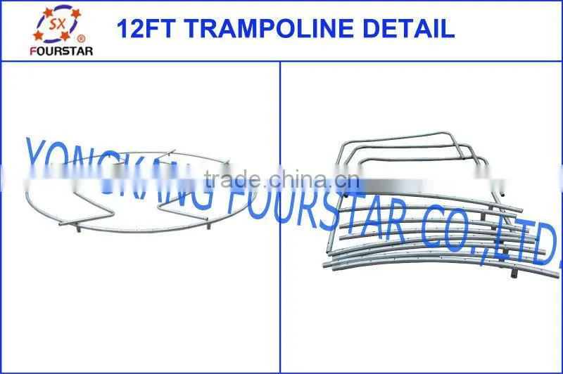 Commercial Single Bungee Jumping Trampoline For Sale