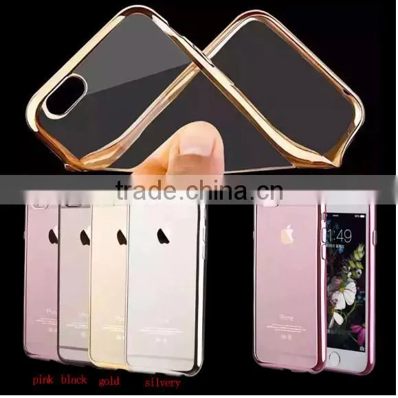 Plating tpu case, tpu phone case, tpu mobile case for sale