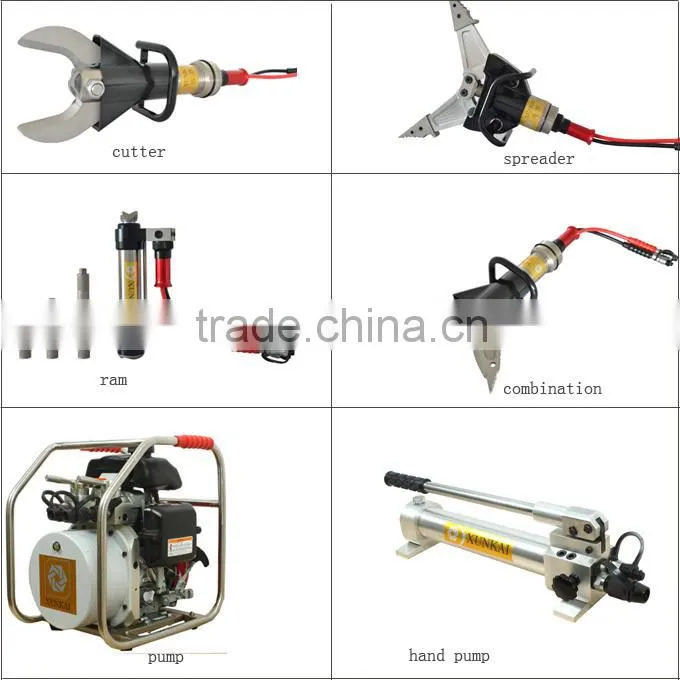 Manual rescue tools handheld rescue corwbar forcible entry tools