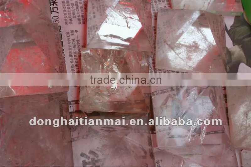 Natural Rock Clear Quartz Crystal Pyramid/HEALING PYRAMID