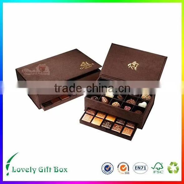 Magnetic closure high quality chocolate boxes manufacturer