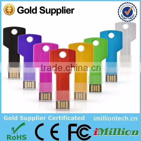 2016 Fashionable key usb flash drive bulk cheap
