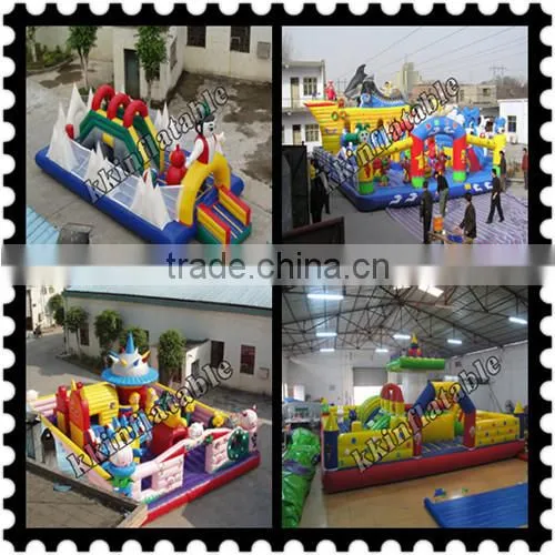 inflatable summer camp fun land/inflatable playground amusement city park