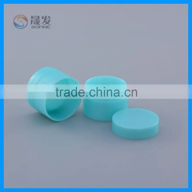 Cosmetic plastic mini cream jar