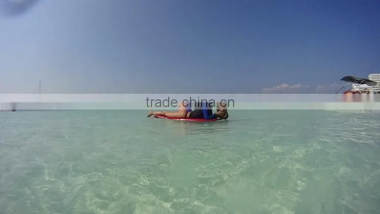 Inflatable surfer, swimming floating mat