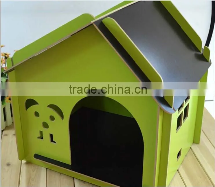 QQFactory wooden cat house & outdoor cat house